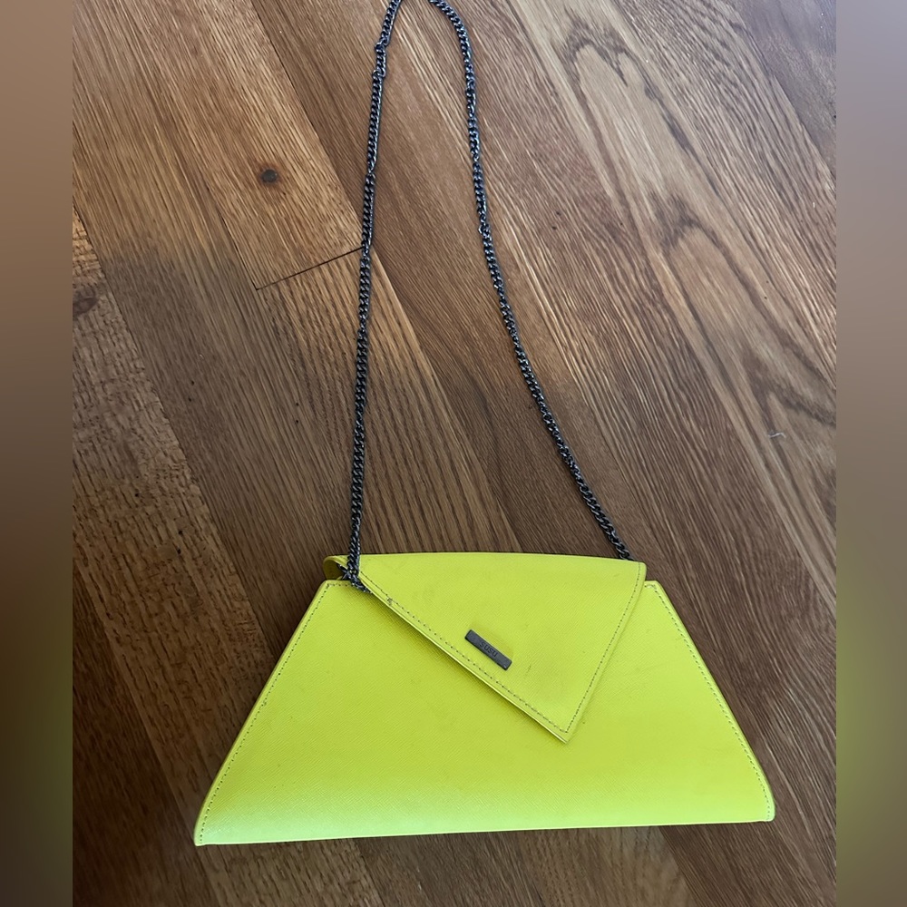 Neon yellow/green crossbody bag